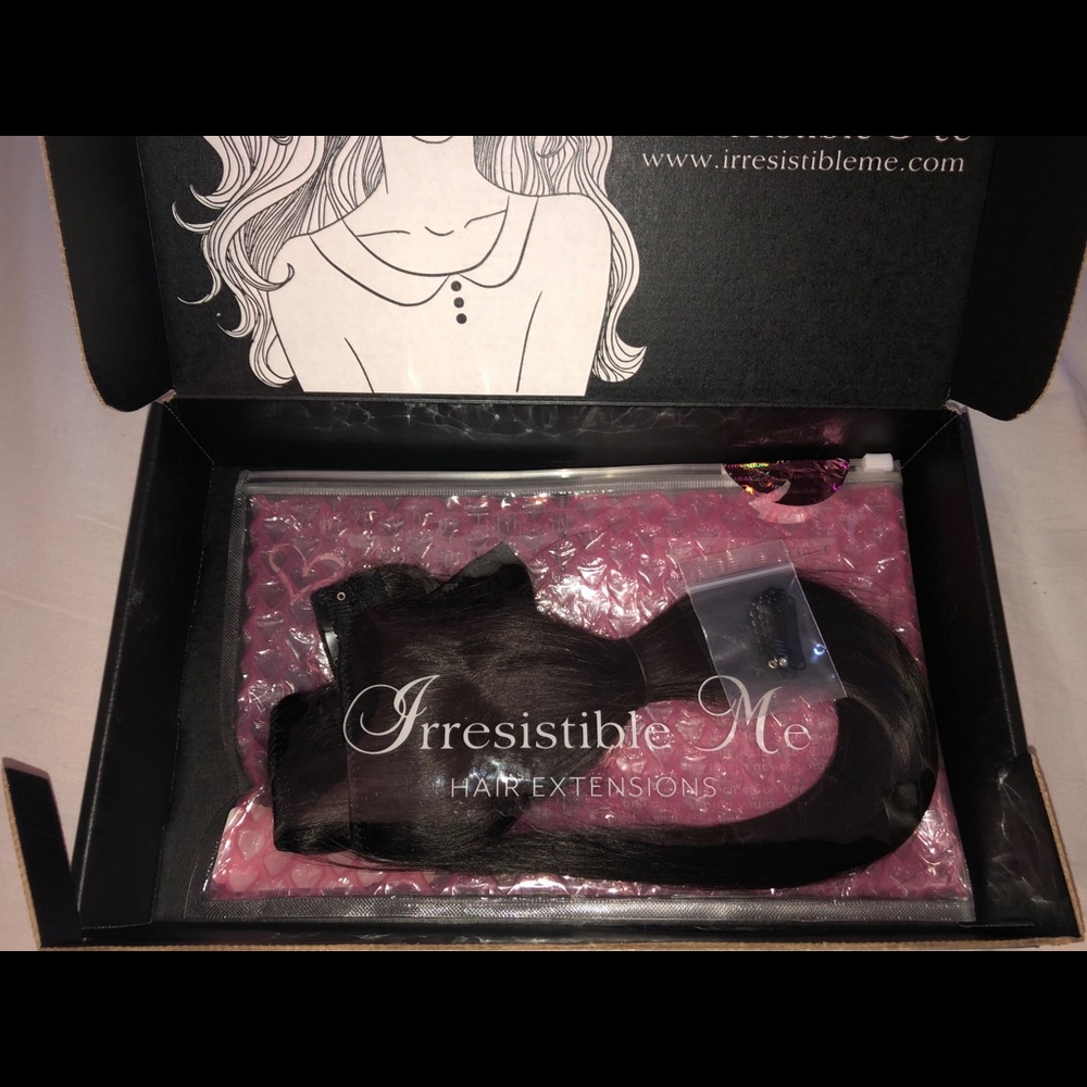 Irresistible Me Natural Black 1b 14” Extensions